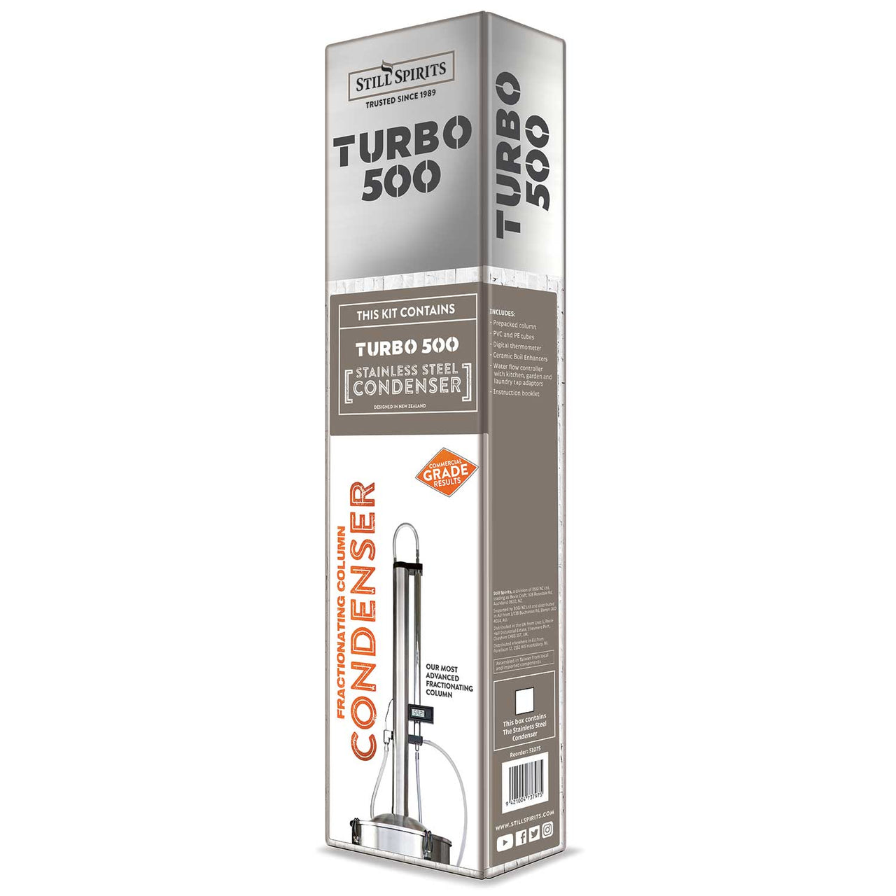 T500 Column & Condenser Stainless Steel – Still Spirits